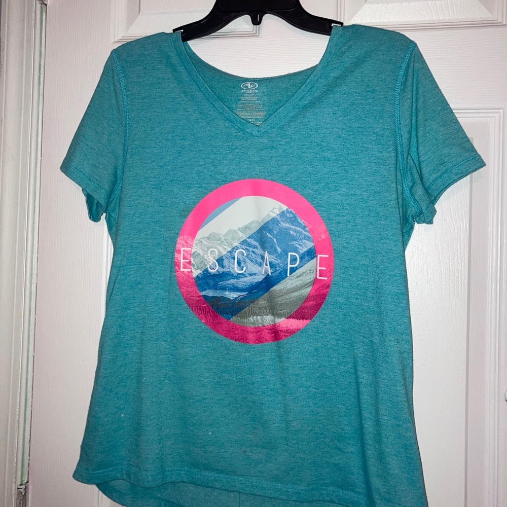 Blue Short sleeve shirt shirt